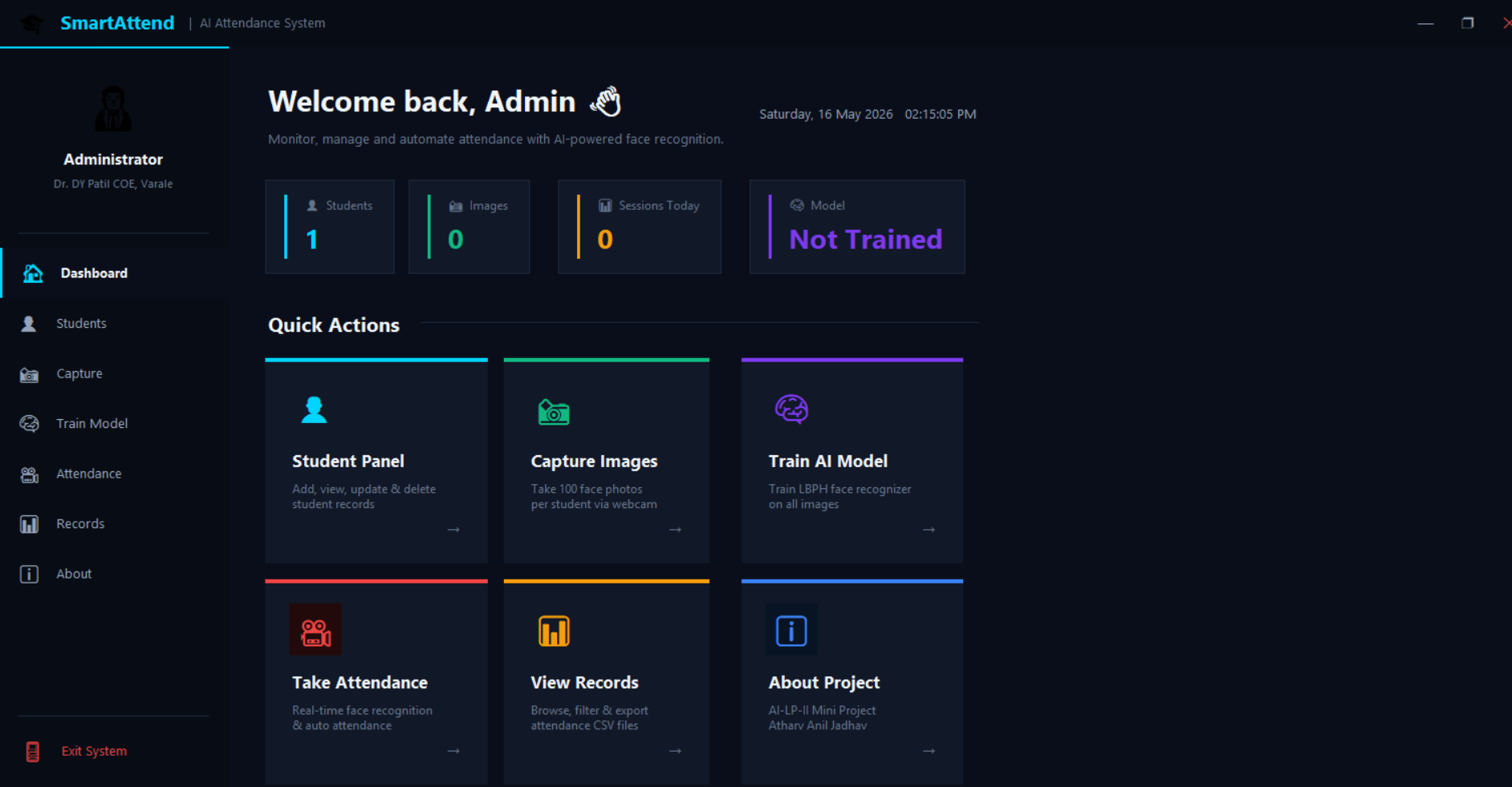 SmartAttend System